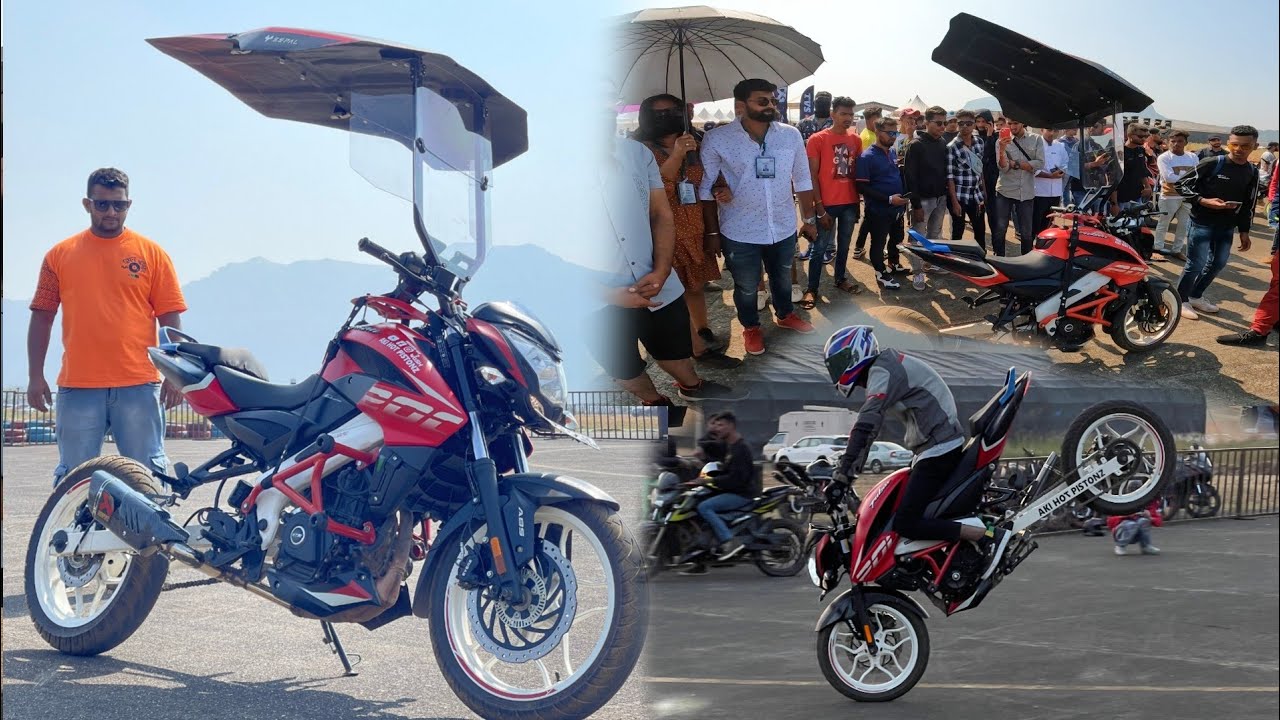 Riding My Unique Pulsar in India's Biggest Motor Event - Epic Reactions