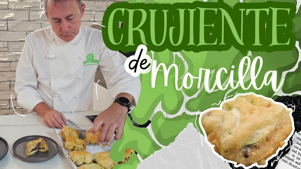 Crujiente de Morcilla en Pasta Orly | Receta Sabrosa y Saludable