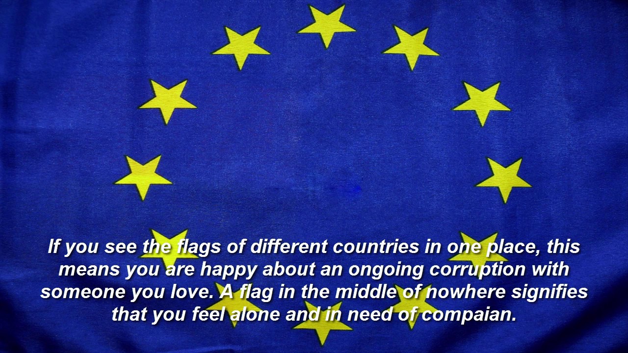 flag dream meaning YouTube