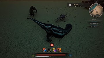 Path of Titans - Rex vs Stego & Kentro - PvP