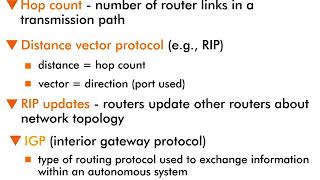 Routing Information Protocol - 4 : Terms