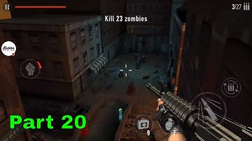 MAD ZOMBIES : Offline Zombie Games-R4 Burning Town - Gameplay Walkthrough Part 20-(Android-iOS)