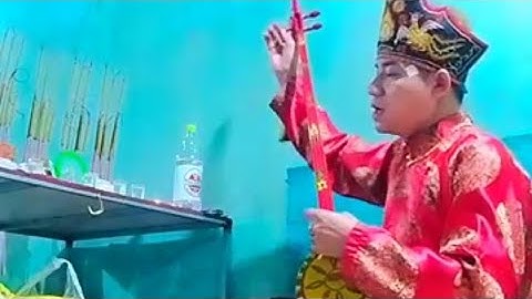 Then Đức cùng con thớ hát then làm lễ đêm mùng 4/2/2022 Al