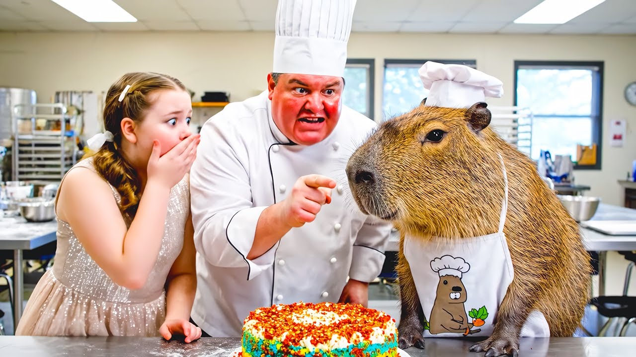 Pranks Capybara’s Hilarious Christmas Classroom Moments #3