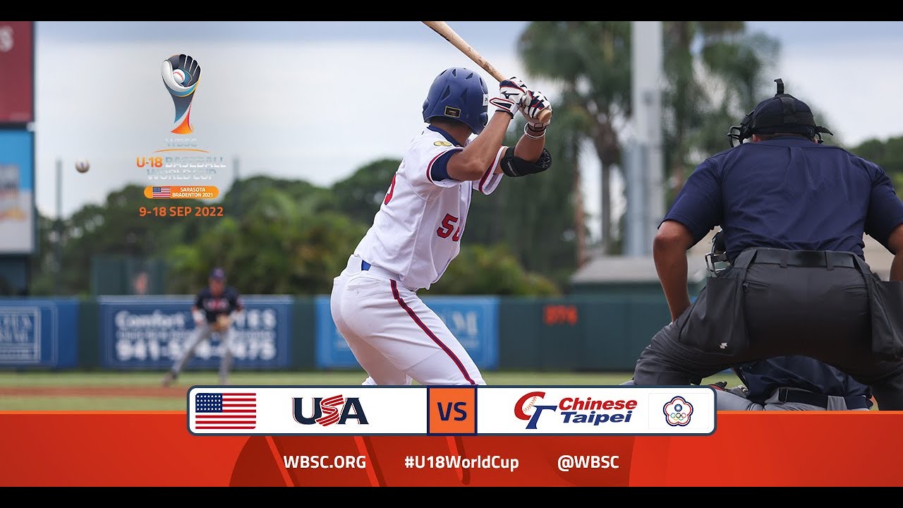 Taiwan Overpowers U S Sits On Top Of Standings At U 18 Baseball World Cup Focus Taiwan