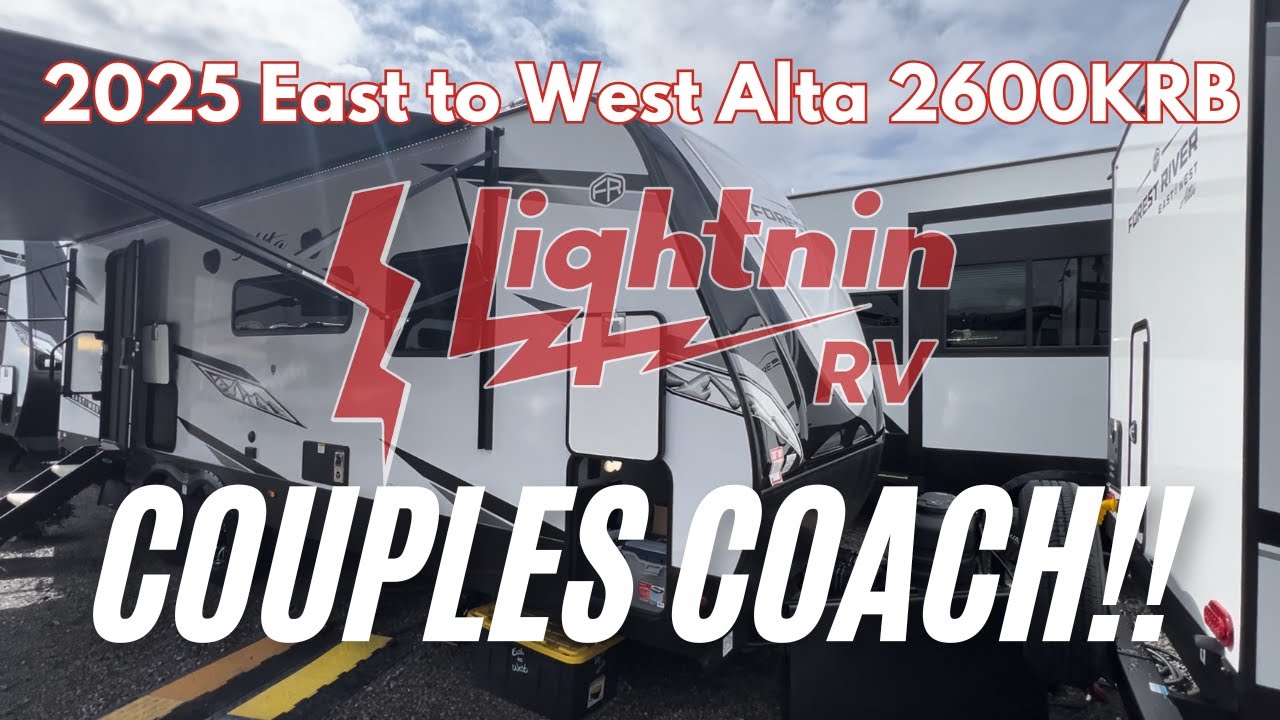 Tour the 2025 East to West Alta 2600KRB – The Perfect Couples Coach at ...