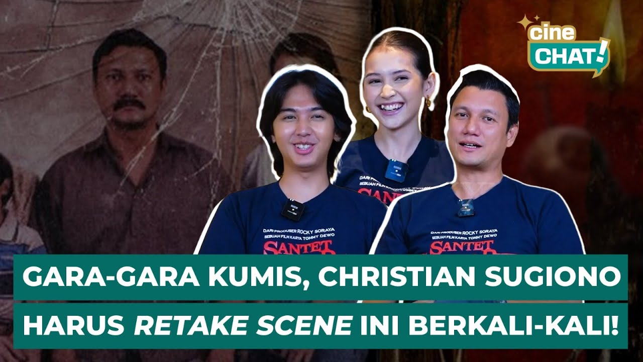 CHRISTIAN SUGIONO TRAUMA SAMA KUMIS, ARI DAN SANDRINNA MALAH KETAWA? | Cine-Chat Santet Segoro Pitu
