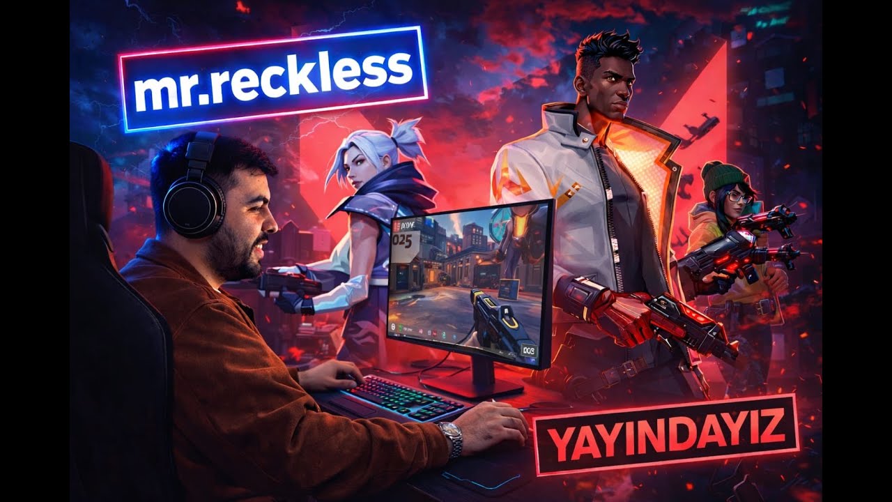 🔥CANLI YAYIN | MR. Reckless ile Efsane Oyun Gecesi! 🔥