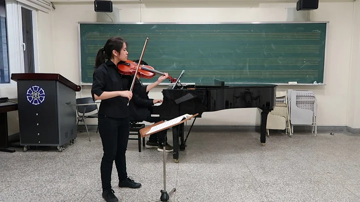 Hsiao-Chuan Liu performing Polonaise Brillante no....