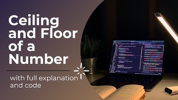 Find the ceiling and floor of a number in a sorted array.