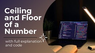 Find the ceiling and floor of a number in a sorted array.