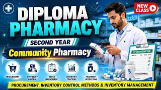 D PHARMA II YEAR COMMUNITY PHARMACY Procurement, Inventory Control Methods and Inventory Management