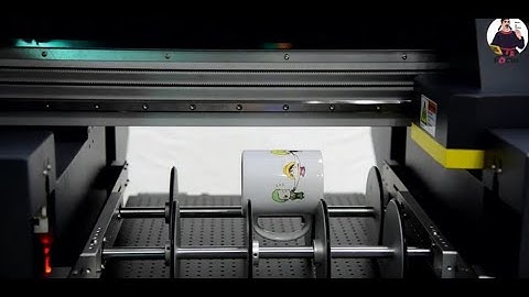 22 flatbed uv printer online tutorial video- Install the mug jig and print a mug
