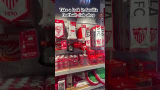 Take a look in Sevilla football club shop #therealsamself
