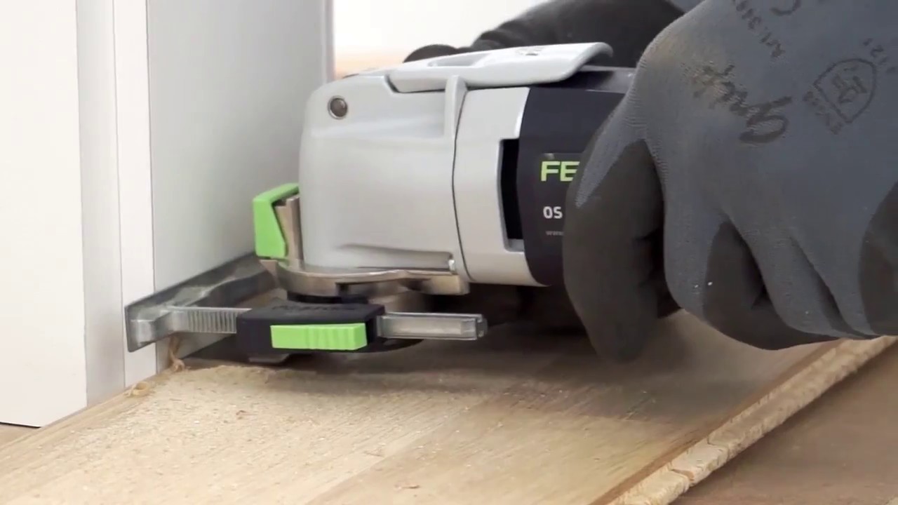 Festool TV épisode 48 : outil oscillant VECTURO OS 400 - racourcir un cadre de porte