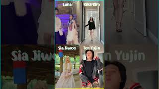 Moulaga x Luna Mccall x Kika Kim x Sia Jiwoo x Ten Yujin #shorts #dance