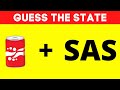 Guess the us states by emoji  emoji challenge  us states riddles