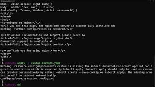 Custom domains using Kubernetes CoreDNS