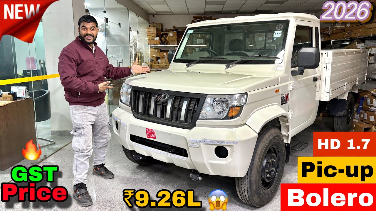 Finally New Updated 2026 Mahindra Maxx Pickup 1.7 HD 😱😲|| Mahindra Bolero Maxx Pickup✅Details Review