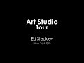 Artist's Studio Tour with illustrator Ed Steckley