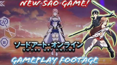 Sword Art Online Black Swordsman: ACE Openworld RPG - New Official SAO Game From Bandai for Android