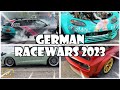 Germanracewars 2023 in eisenachkindel  14 meile action  driftwars  burnouts   4k