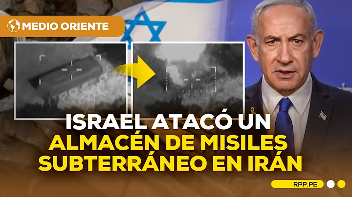 🚨 Crece la tensión en Medio Oriente: Israel atacó almacén de misiles en Irán #RPPESPECIALES