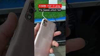 Infinix Hot 11 play ( x688b) Frp bypass with unlock tool 🤩 100 % fast method