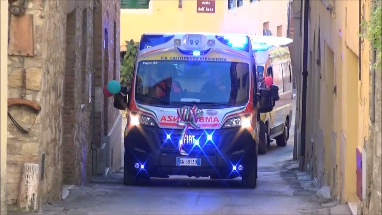 Inaugurazione Nuova Ambulanza Pubblica Assistenza Castelnuovo Berardenga (SI) - 2023