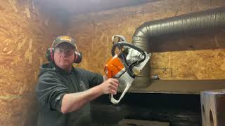 Donny walkers chainsaws testing ms 400 stihl