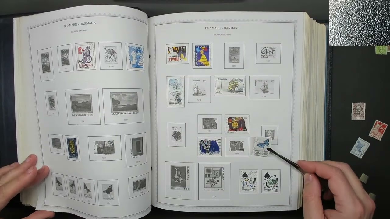 Stamp Collecting Relax and Watch - Denmark - Minkus Master Global - Part 2