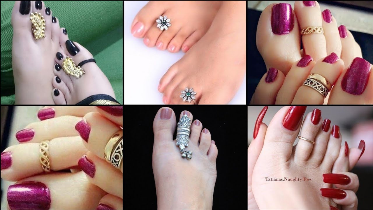 Trending Foot Finger Ring Designs For Girls 2020 YouTube