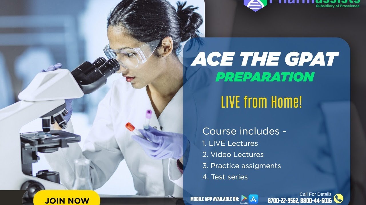 GPAT 2021 Free Crash Course | Pharmassists