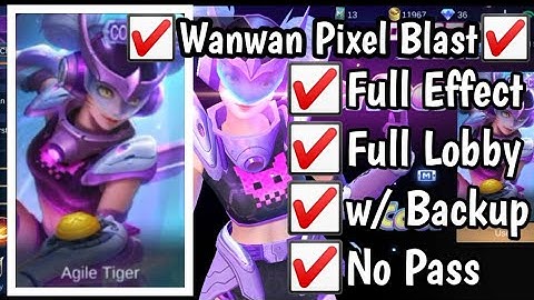 Wanwan Pixel Blast Skin Script w/ Backup File (Full Effect) (Full Lobby) (No Password) (ABC FILE)