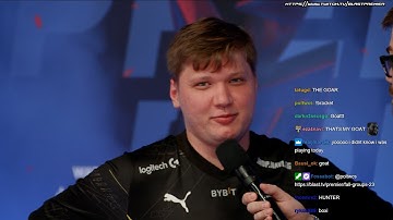 s1mple is proud of the new NAVI roster