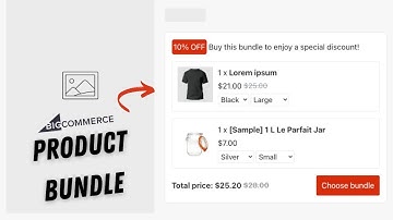 Sell More with Product Bundle for your BigCommerce store