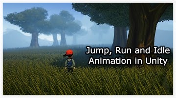 HOW TO APPLY  BASIC ANIMATION ON PLAYER IN UNITY | RUN, JUMP AND IDLE ANIMATION