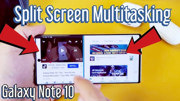 Galaxy Note 10 / 10+: How to Use Split Screen View (Multitasking Feature)