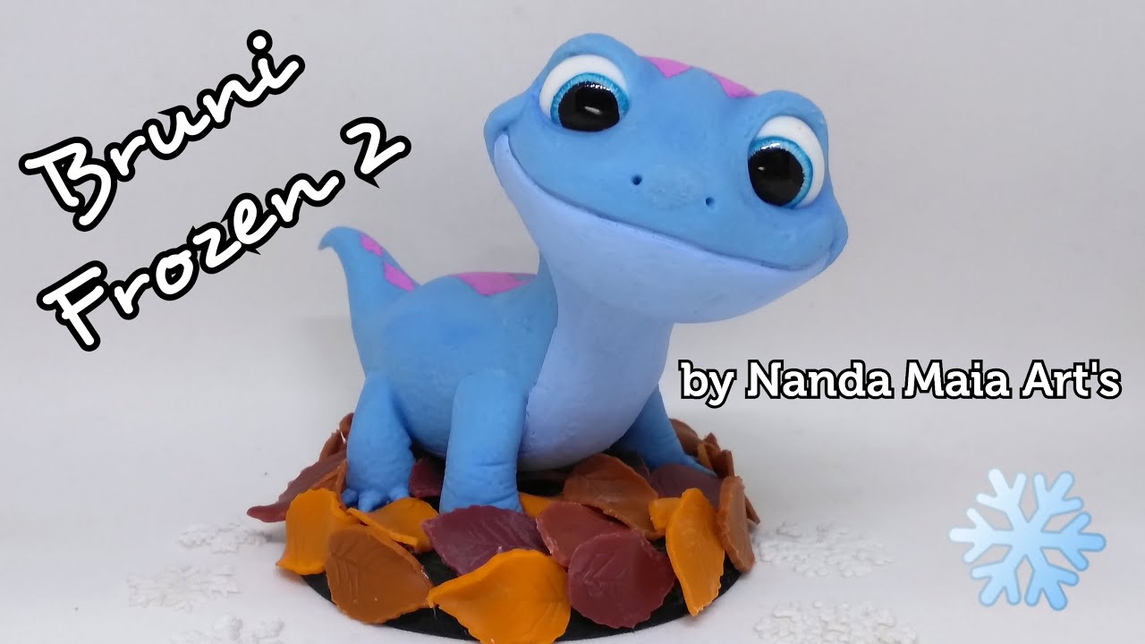 Bruni Frozen 2 em biscuit DIY