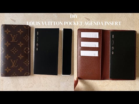 Louis Vuitton Pocket Agenda Cover Monogram