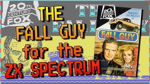 The Fall Guy for the ZX Spectrum from Elite Systems (1985)