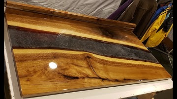 Epoxy River Desk - Part 1 (Epoxy Pours)