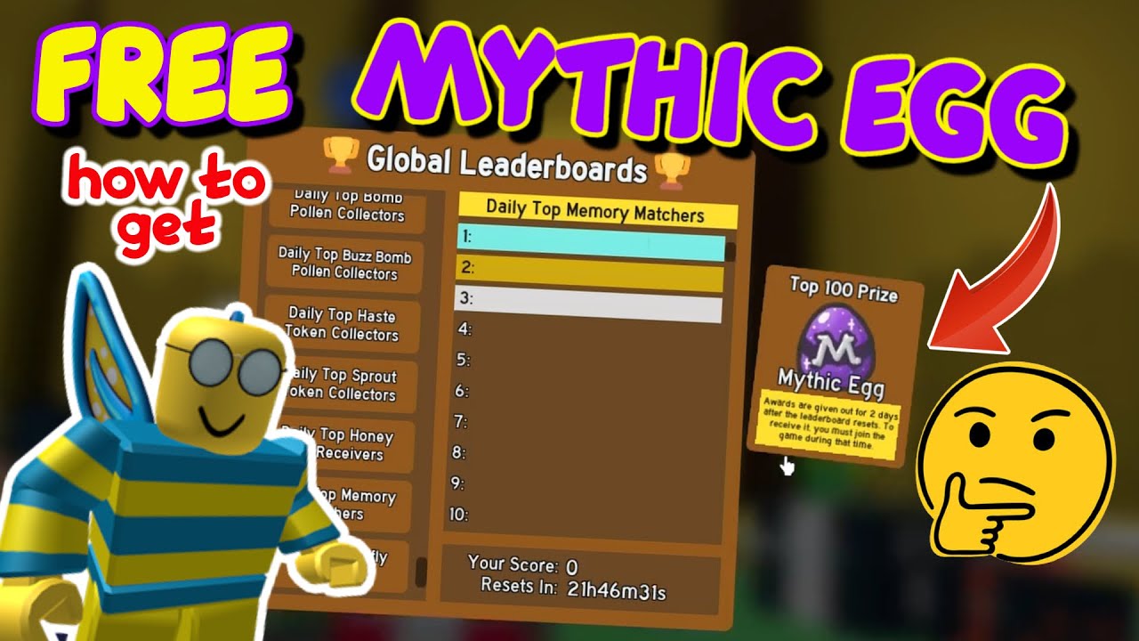 HOW TO GET A FREE MYTHIC EGG [EVERYDAY]