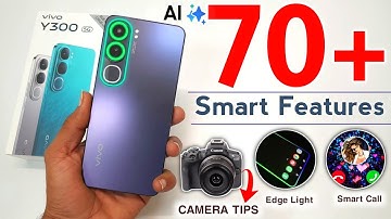 Vivo Y300 5G Tips And Tricks In Hindi | Vivo Y300 Hidden Features | Top 70+ Hidden Features✨️