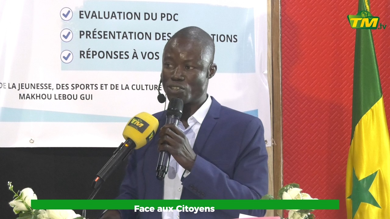 Face aux citoyens Mr le Maire El Mamadou Ndiaye répond aux questions de la population