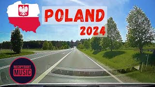 Дороги Польши, в направлении Злотый Поток! Через Zrębice, Piasek, Janów #poland
