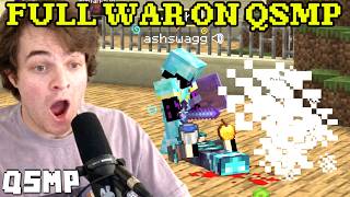 Ashswagg FIGHTS Aldo TO END THE QSMP WAR (FINAL BATTLE) on QSMP2 Minecraft
