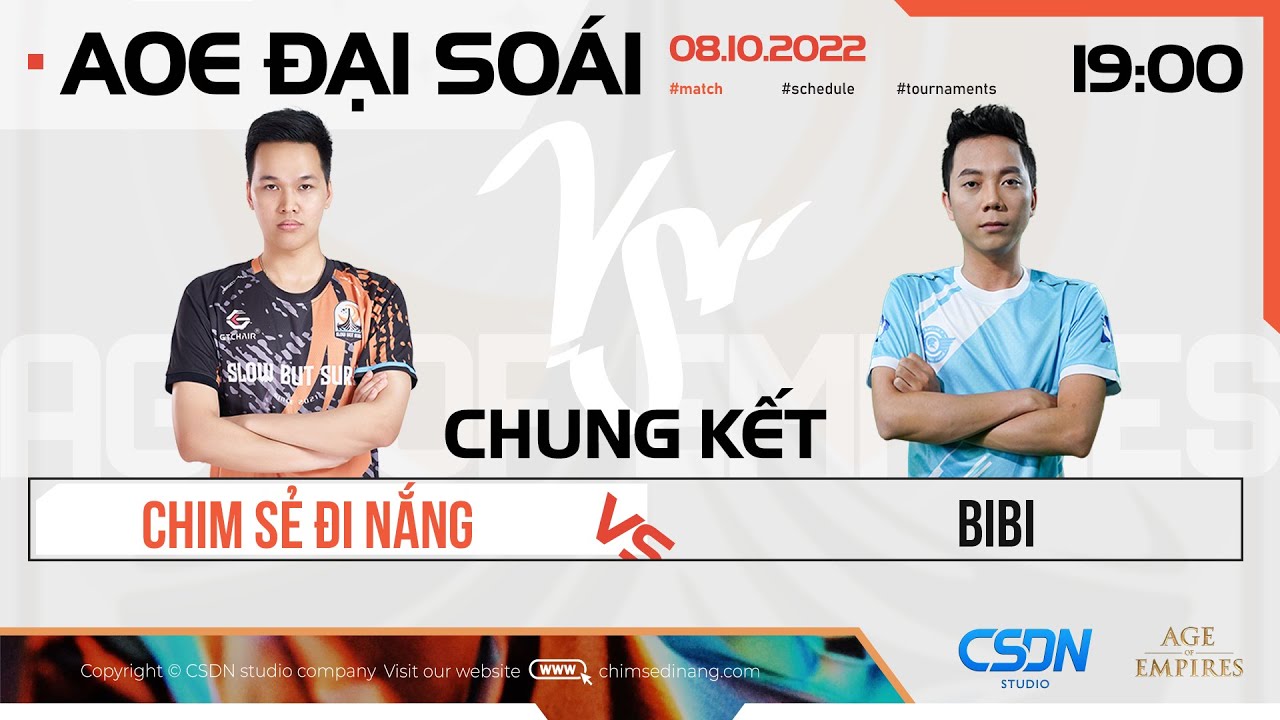 Chim Sẻ Đi Nắng vs BiBI | CHUNG KẾT AOE ĐẠI SOÁI | 08/10/2022