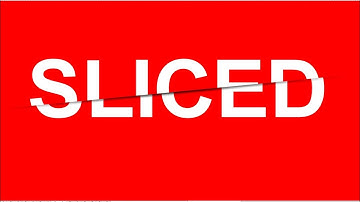 Slice text effect in CorelDRAW | Typography effect | Coreldraw tutorial | Graphic design 