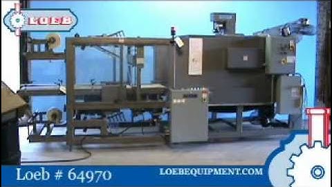 Wrapper Shrink Bundler - Dorell Model TW32A1ST1830 - Loeb # 64970